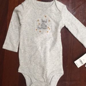 Organic cotton carters 12mo onesie